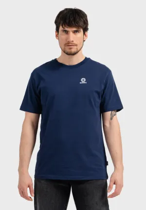 Oldskull Iconic Logo T-Shirt Navy Blue