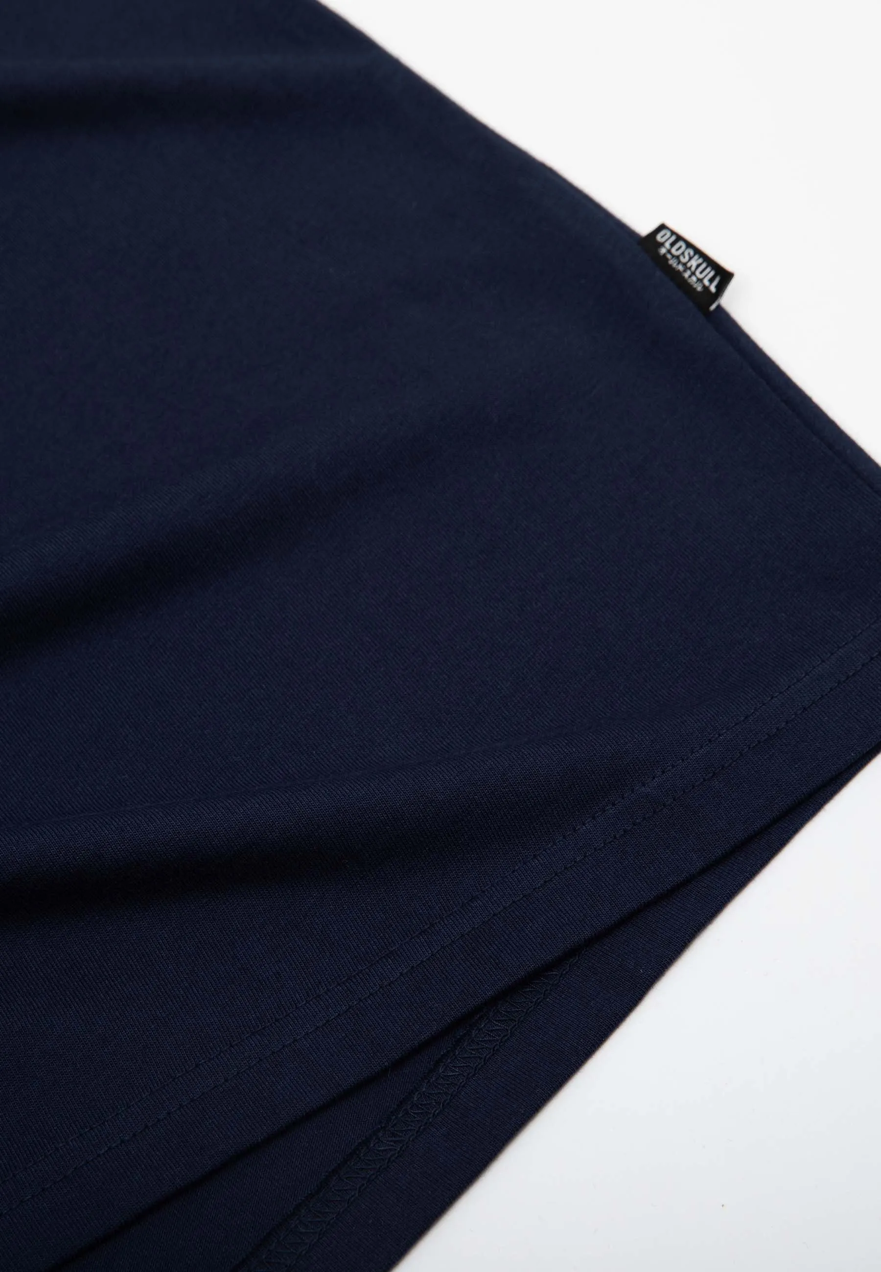 Oldskull Iconic Logo T-Shirt Navy Blue