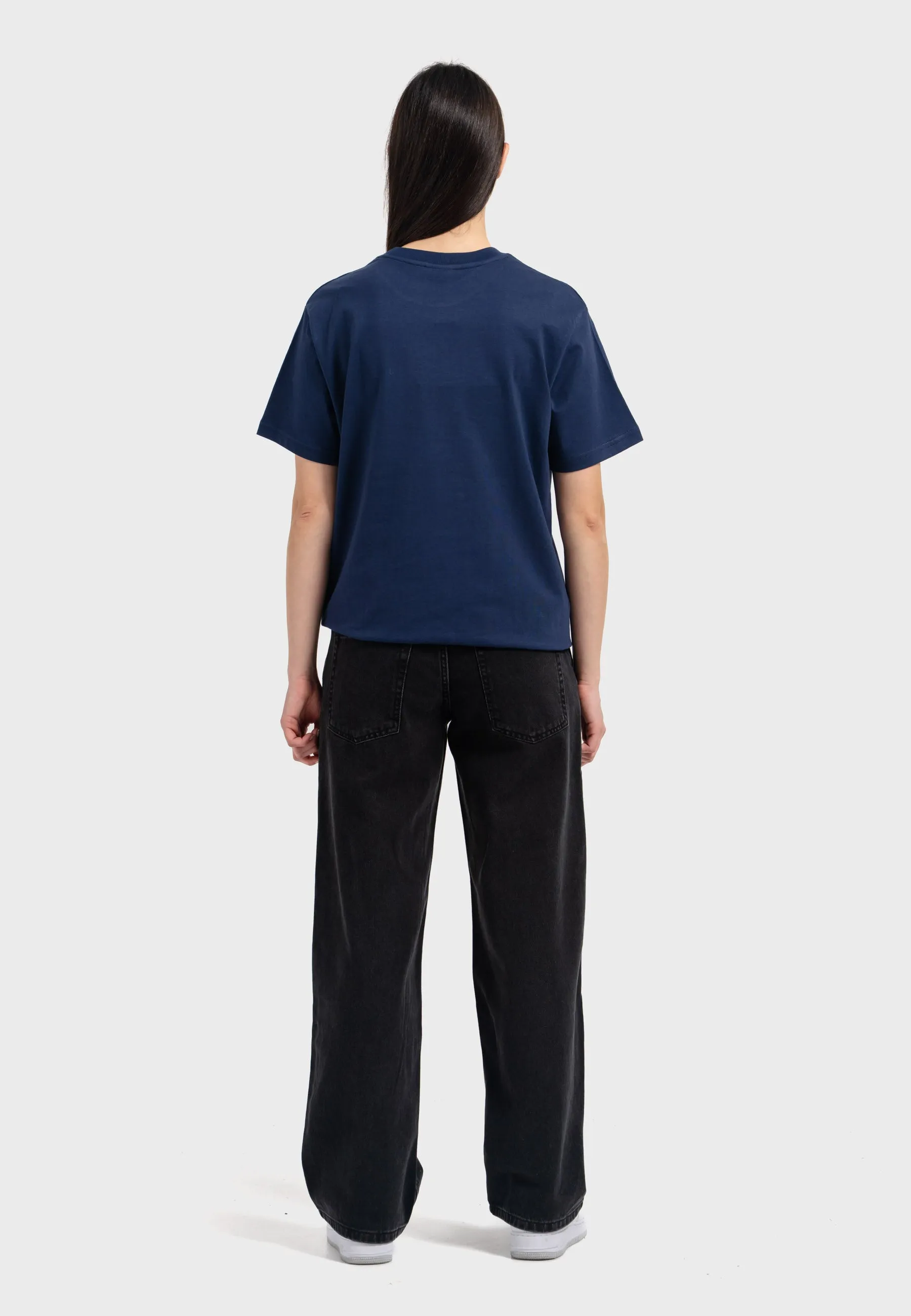 Oldskull Iconic Logo T-Shirt Navy Blue