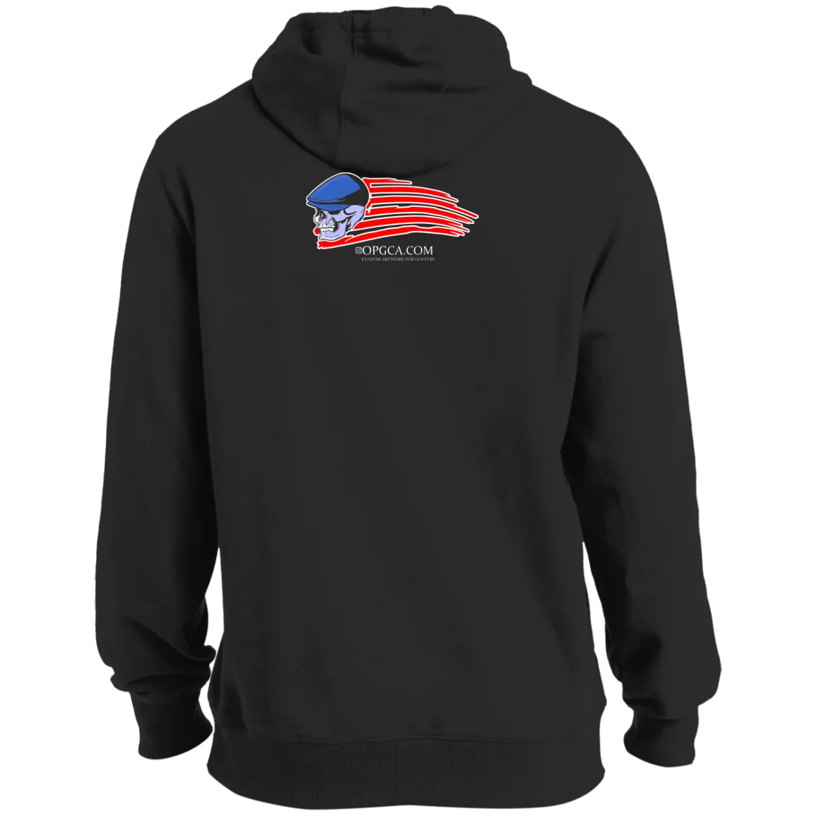 OPG Custom Design #12. American Golfer. Male Edition. Soft Style Pullover Hoodie