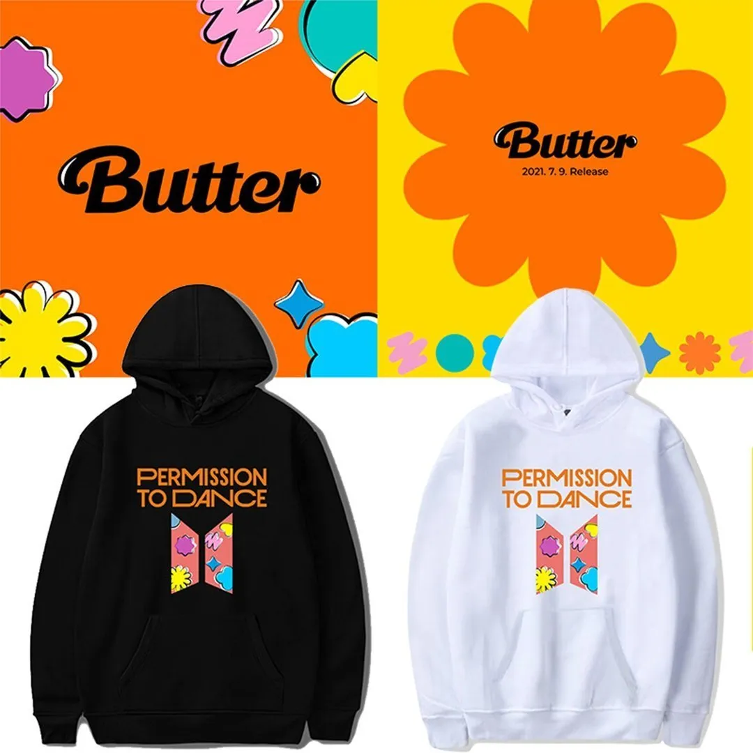 PERMISSION TO DANCE HOODIE🧡