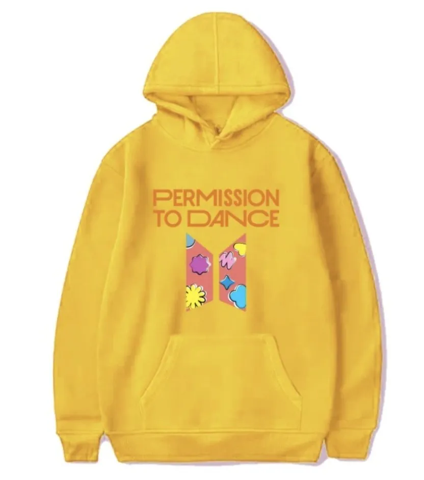 PERMISSION TO DANCE HOODIE🧡