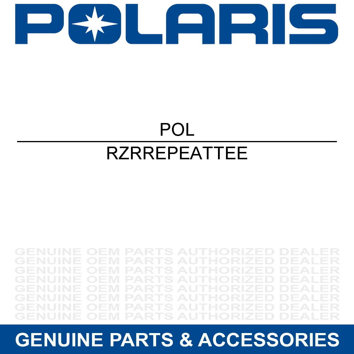 Polaris RZR Repeat Short Sleeve T-Shirt