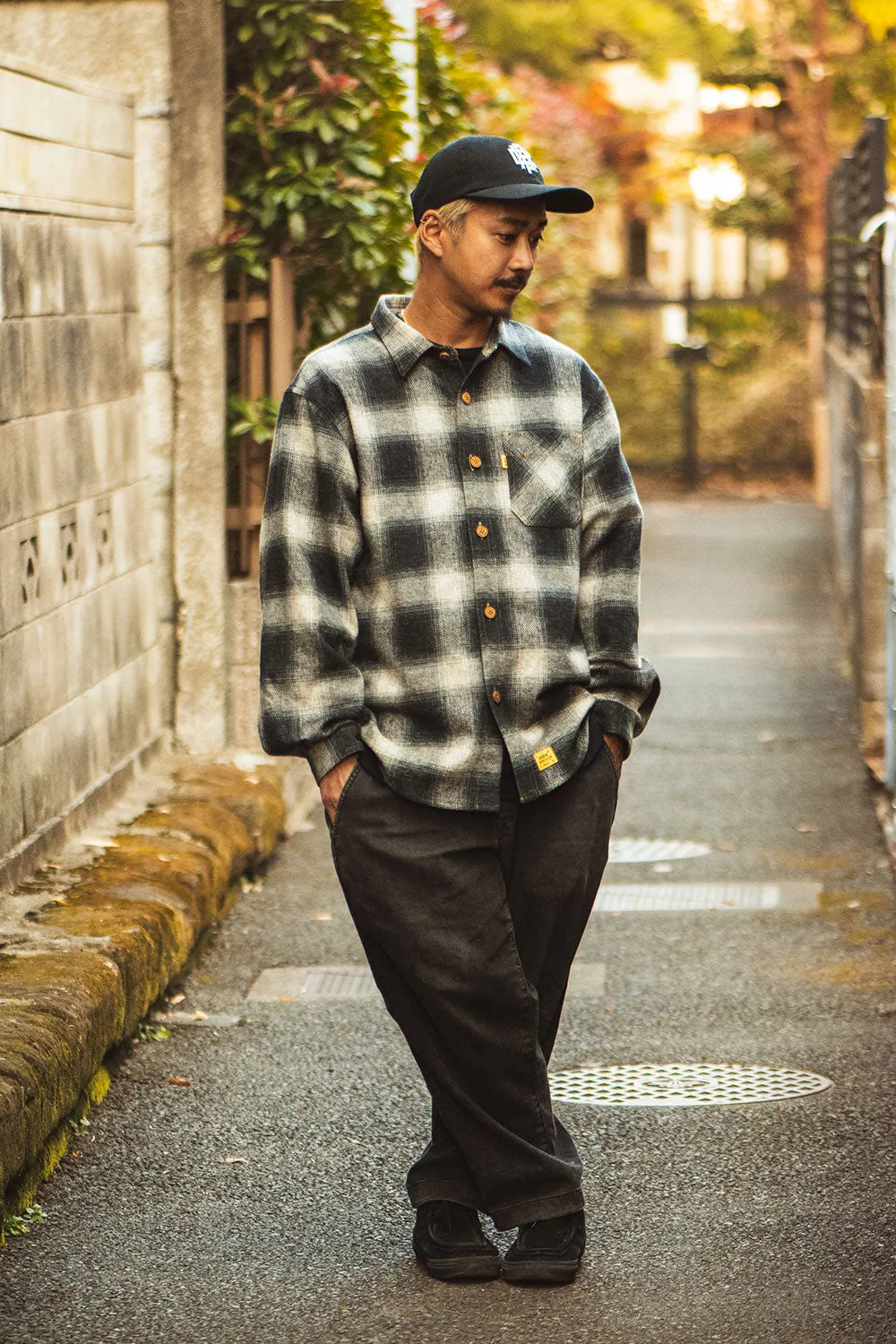 "TIMELESS OMBRE CHECKS" CLASSIC FLANNEL SHIRTS