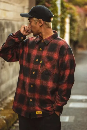 "TIMELESS OMBRE CHECKS" CLASSIC FLANNEL SHIRTS