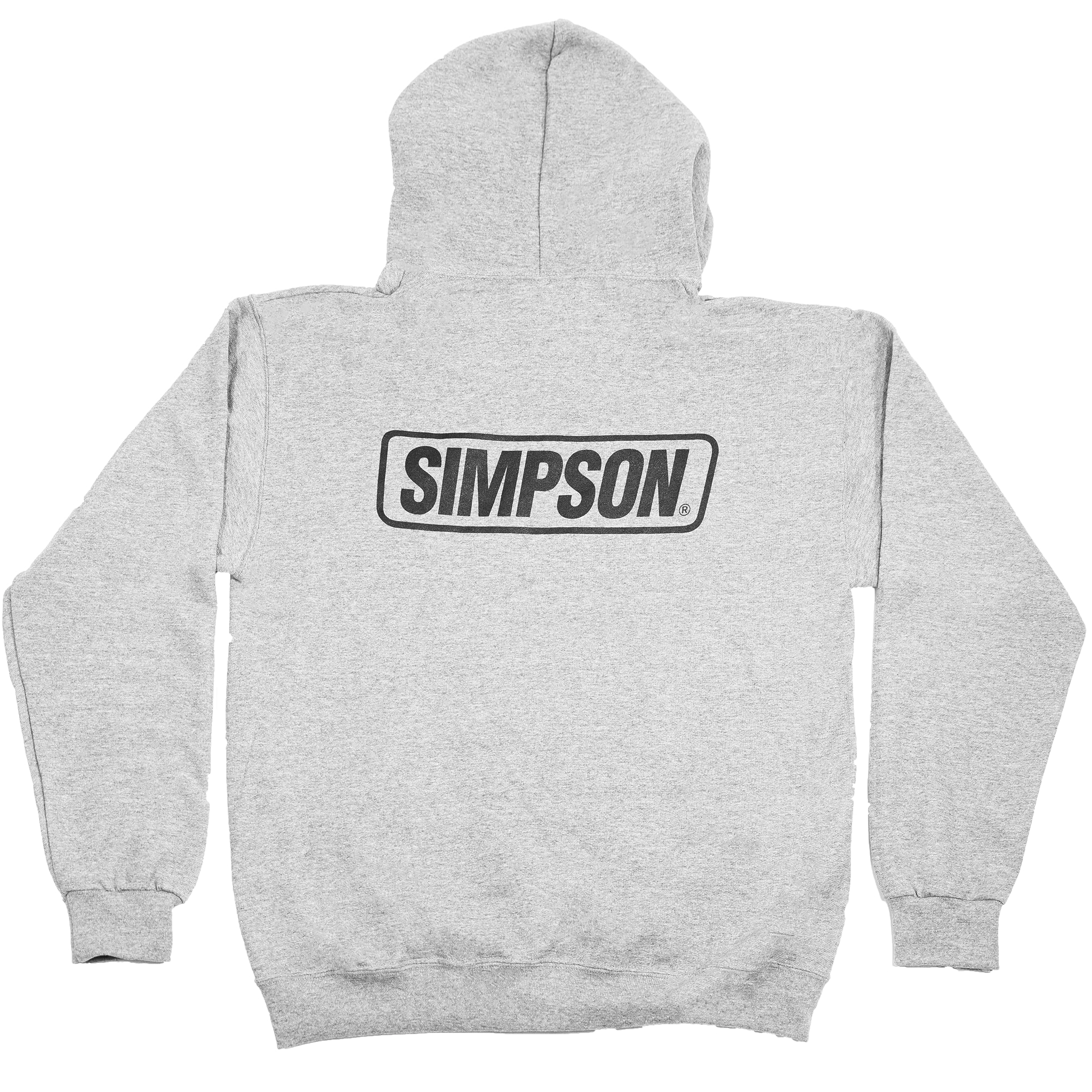 Simpson Logo Hoodie - Heather Grey/Black