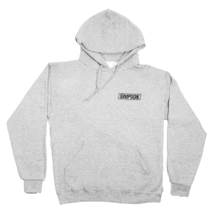 Simpson Logo Hoodie - Heather Grey/Black