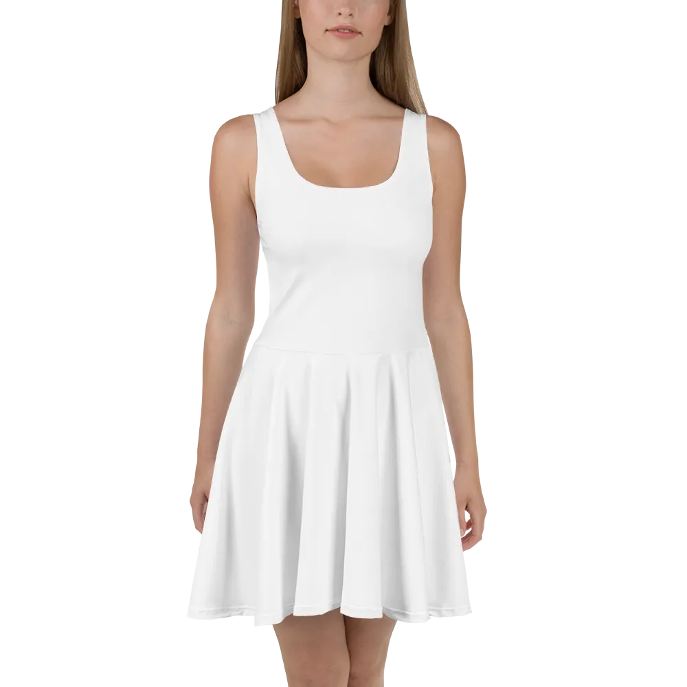 Skater Dress - Seashell White