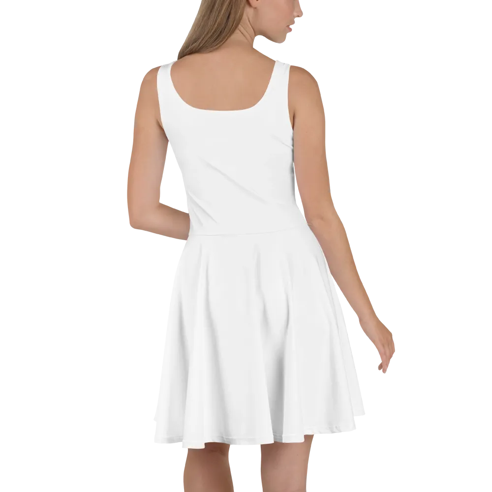 Skater Dress - Seashell White