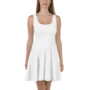Skater Dress - Seashell White