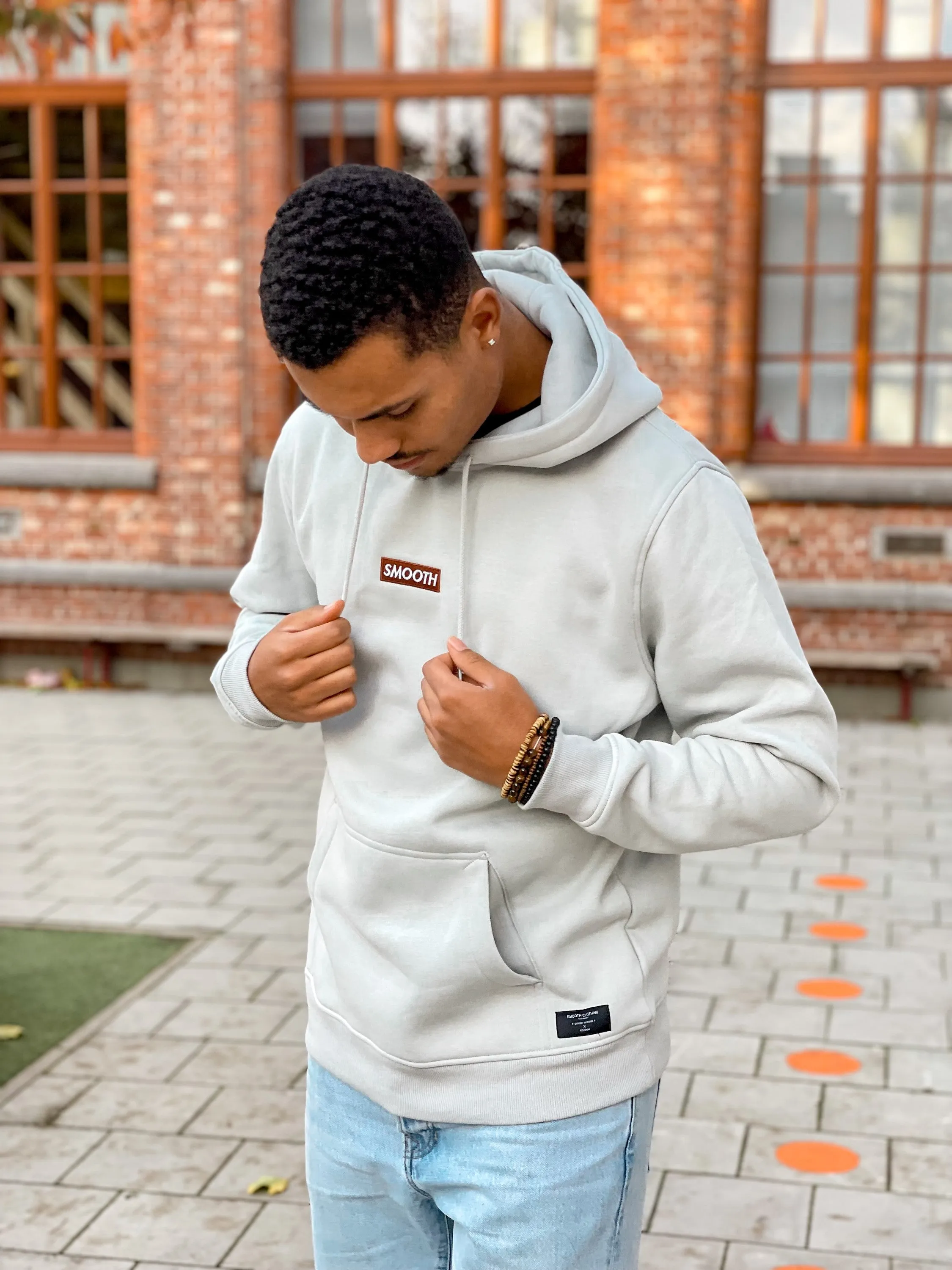 Soft Concrete Hoodie / Bark Box Men