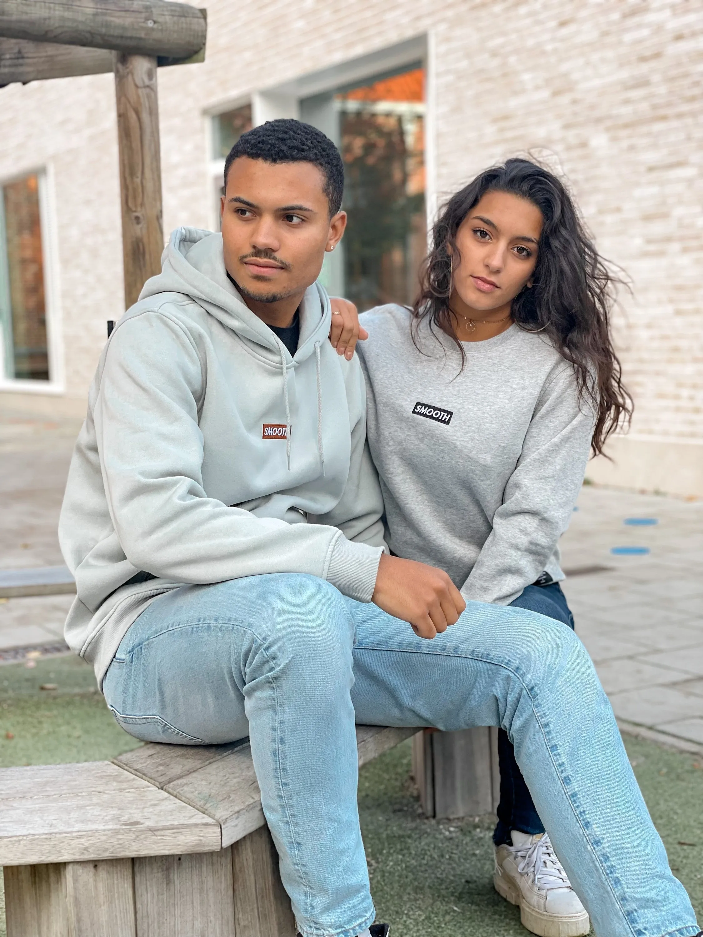 Soft Concrete Hoodie / Bark Box Men