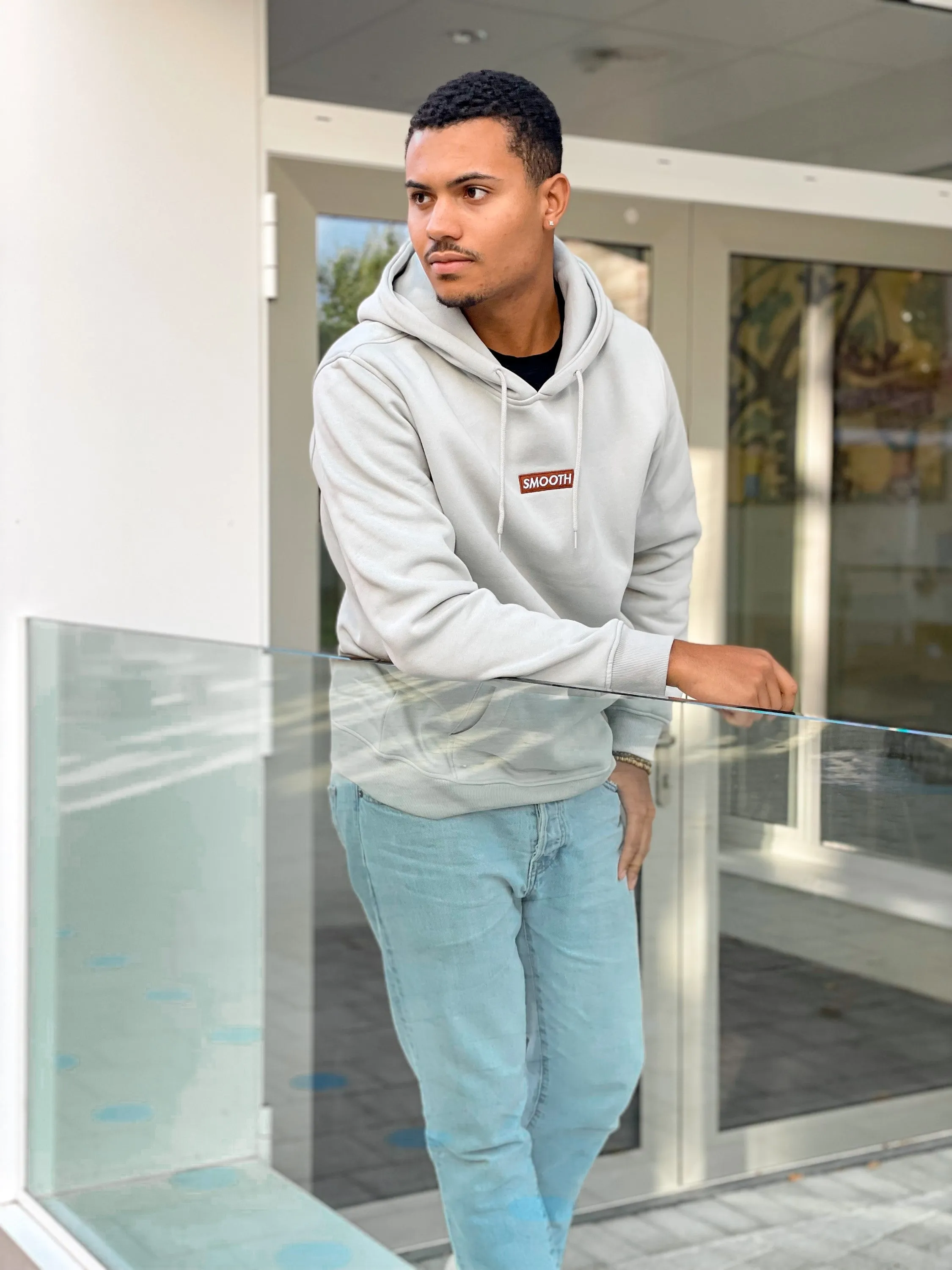Soft Concrete Hoodie / Bark Box Men