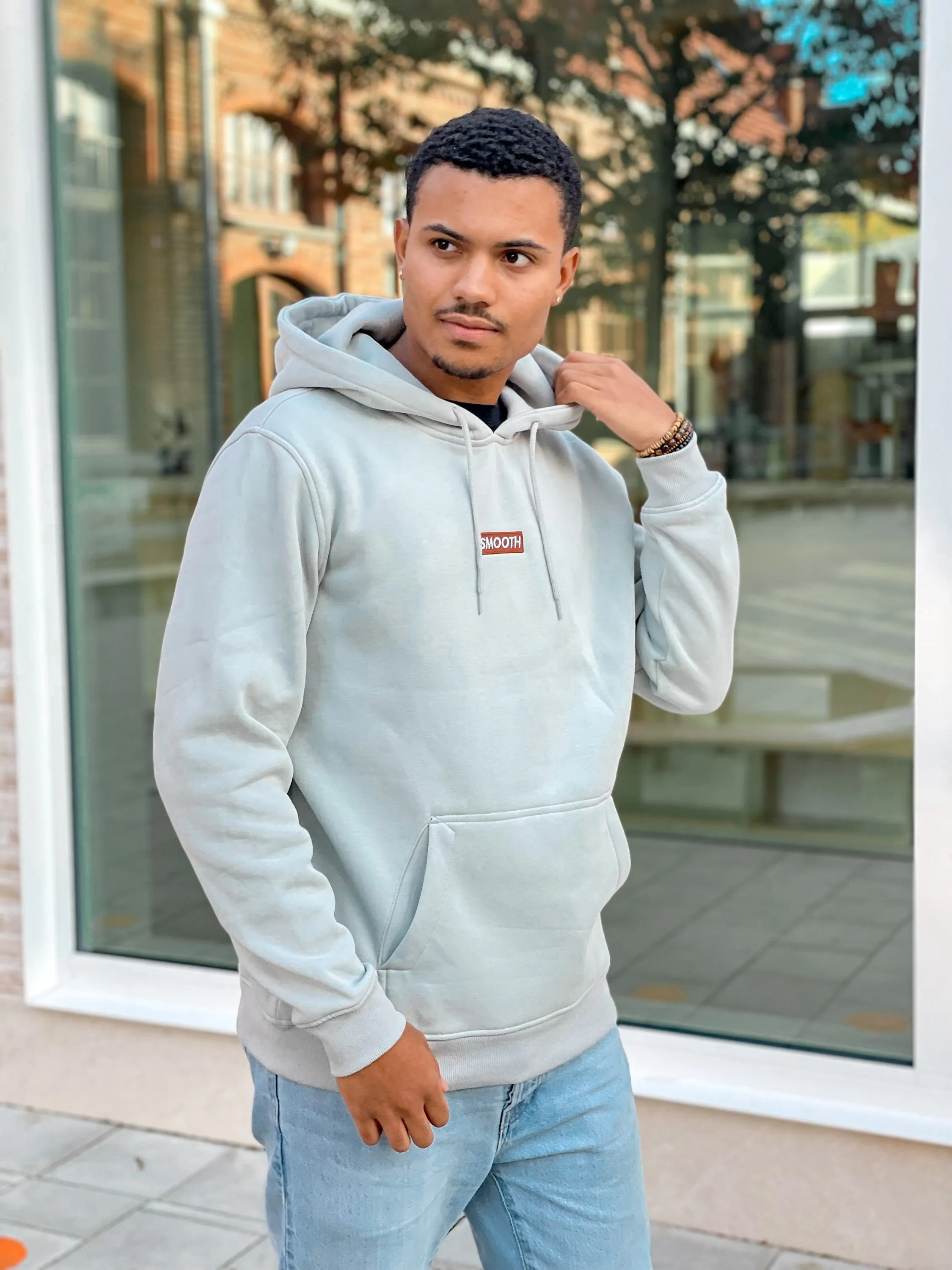Soft Concrete Hoodie / Bark Box Men
