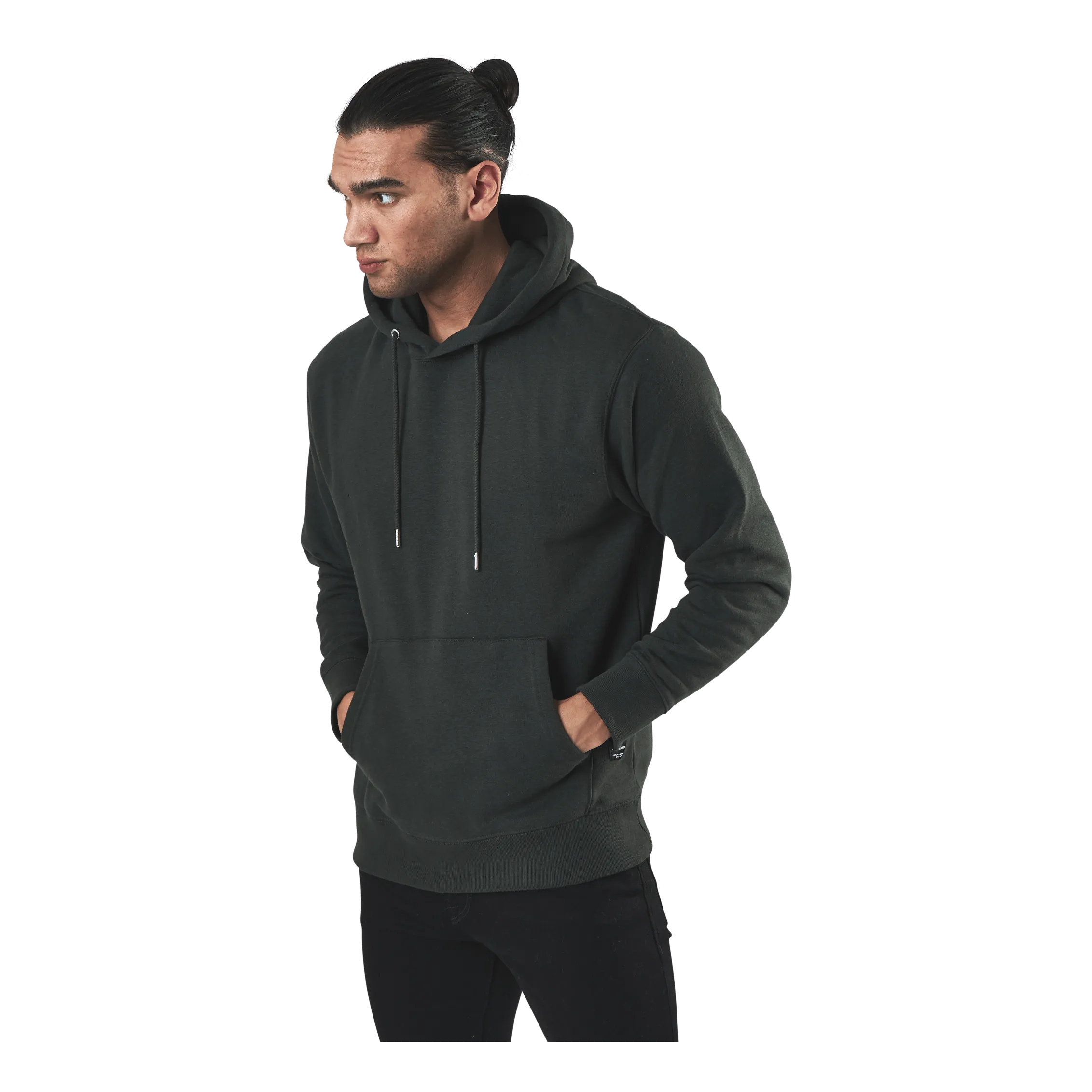 Soft Sweat Hood Dark Green