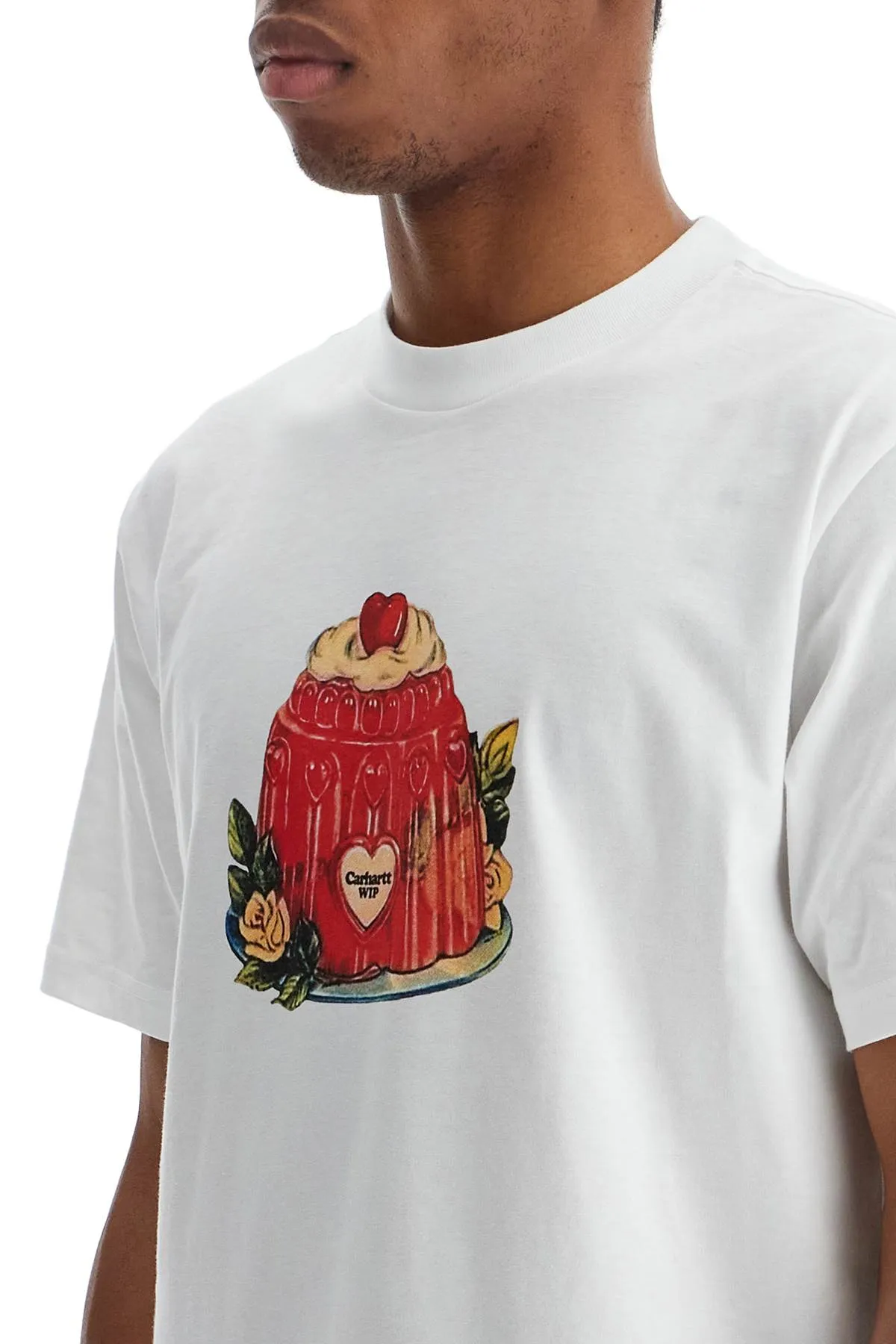 s/s pudding t-shirt I034434 WHITE