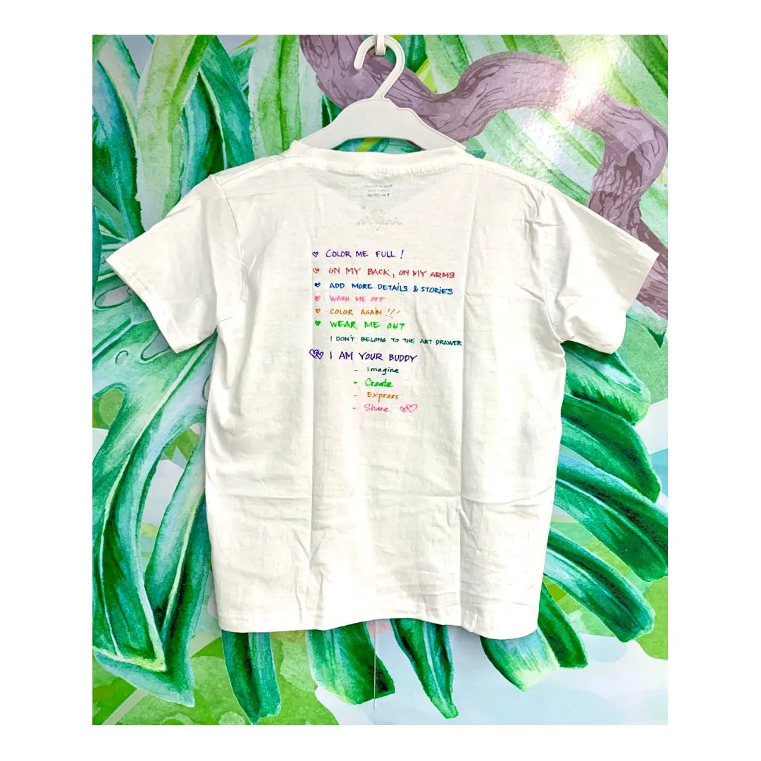 Sunset in AMK Bishan Park (Otter) - DIY Color-it-ful T-shirts