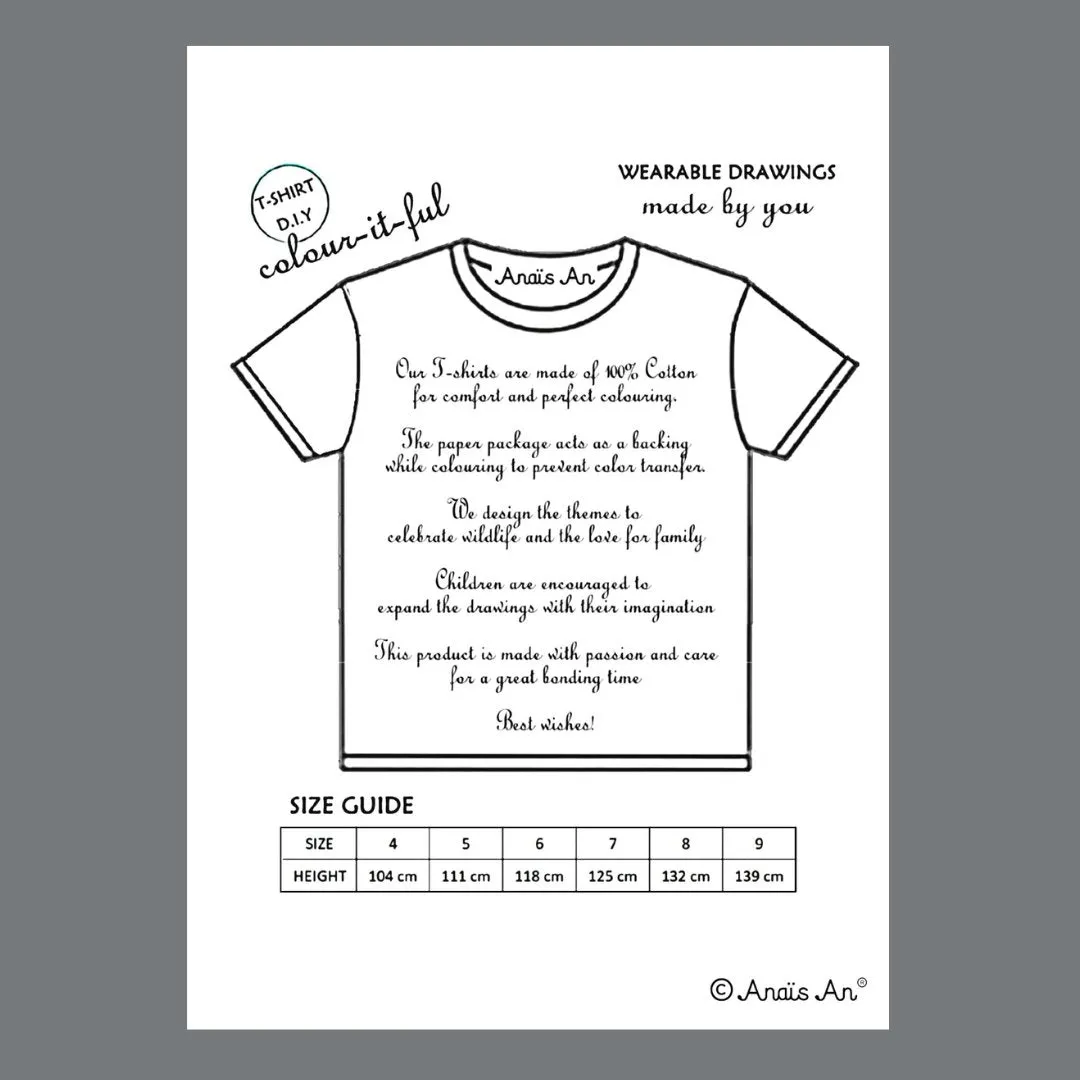 Sunset in AMK Bishan Park (Otter) - DIY Color-it-ful T-shirts