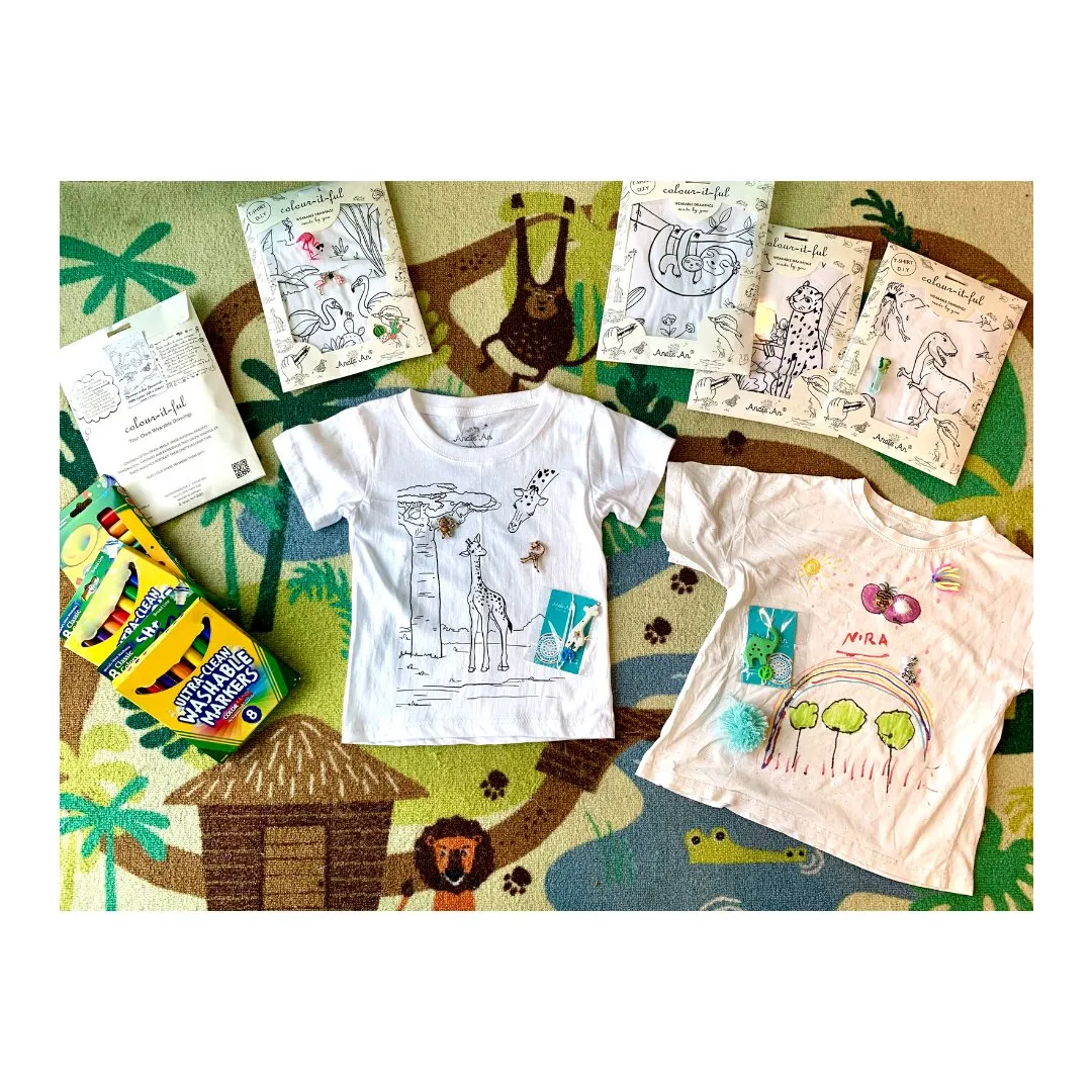 Sunset in AMK Bishan Park (Otter) - DIY Color-it-ful T-shirts
