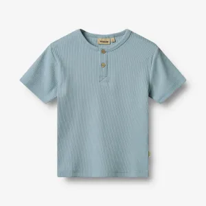 T-Shirt S/S Lumi - calm blue