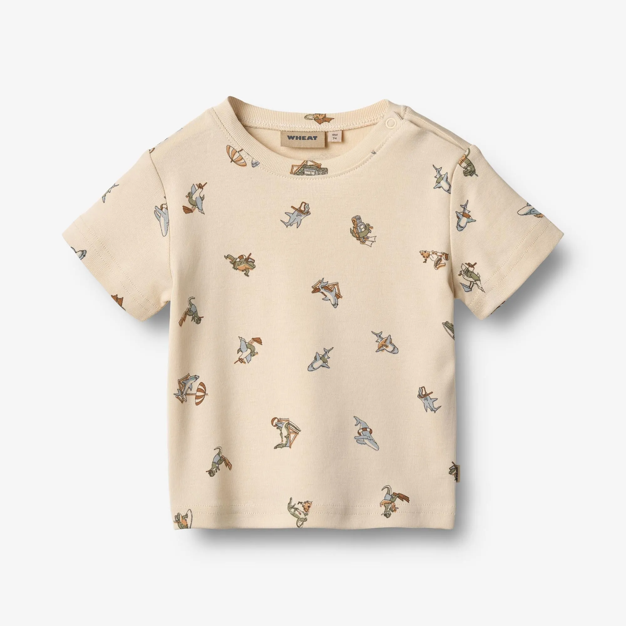 T-Shirt S/S Mikkel - beach friends