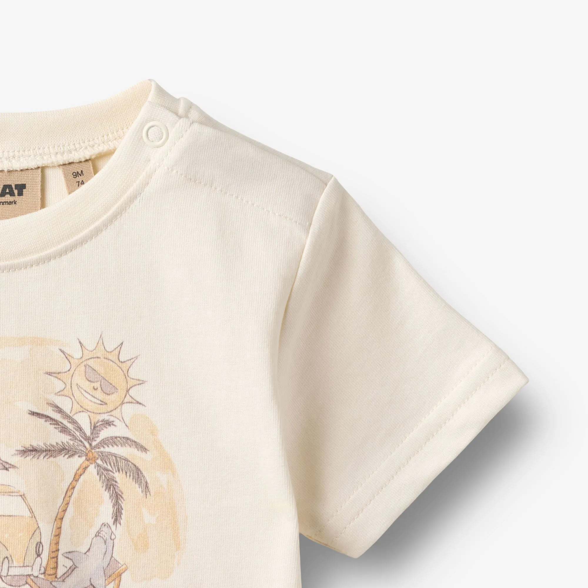 T-Shirt S/S Sonny - ivory