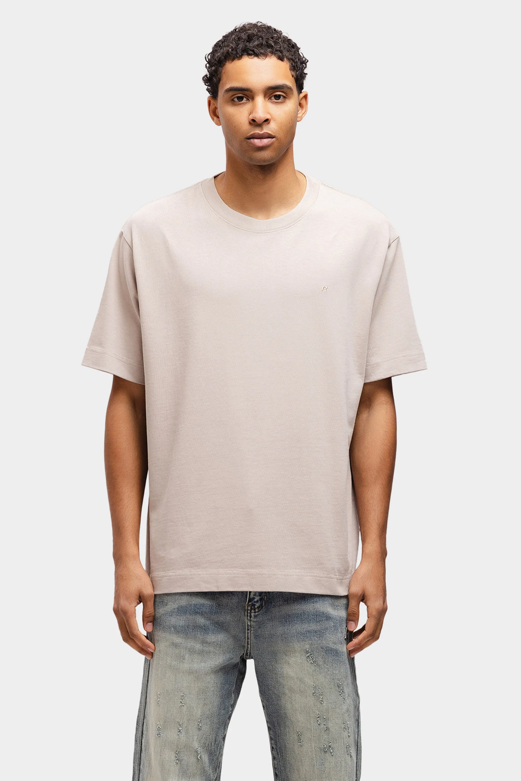 TAUPE TIMELESS TEE