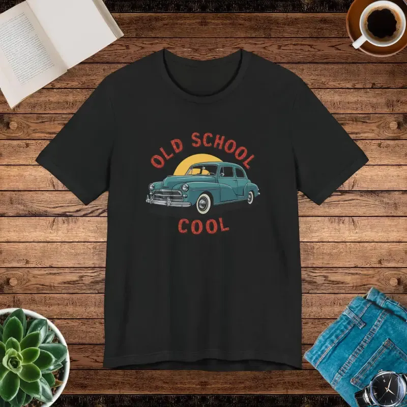 Timeless Vintage Car Tee Unisex Jersey Shirt