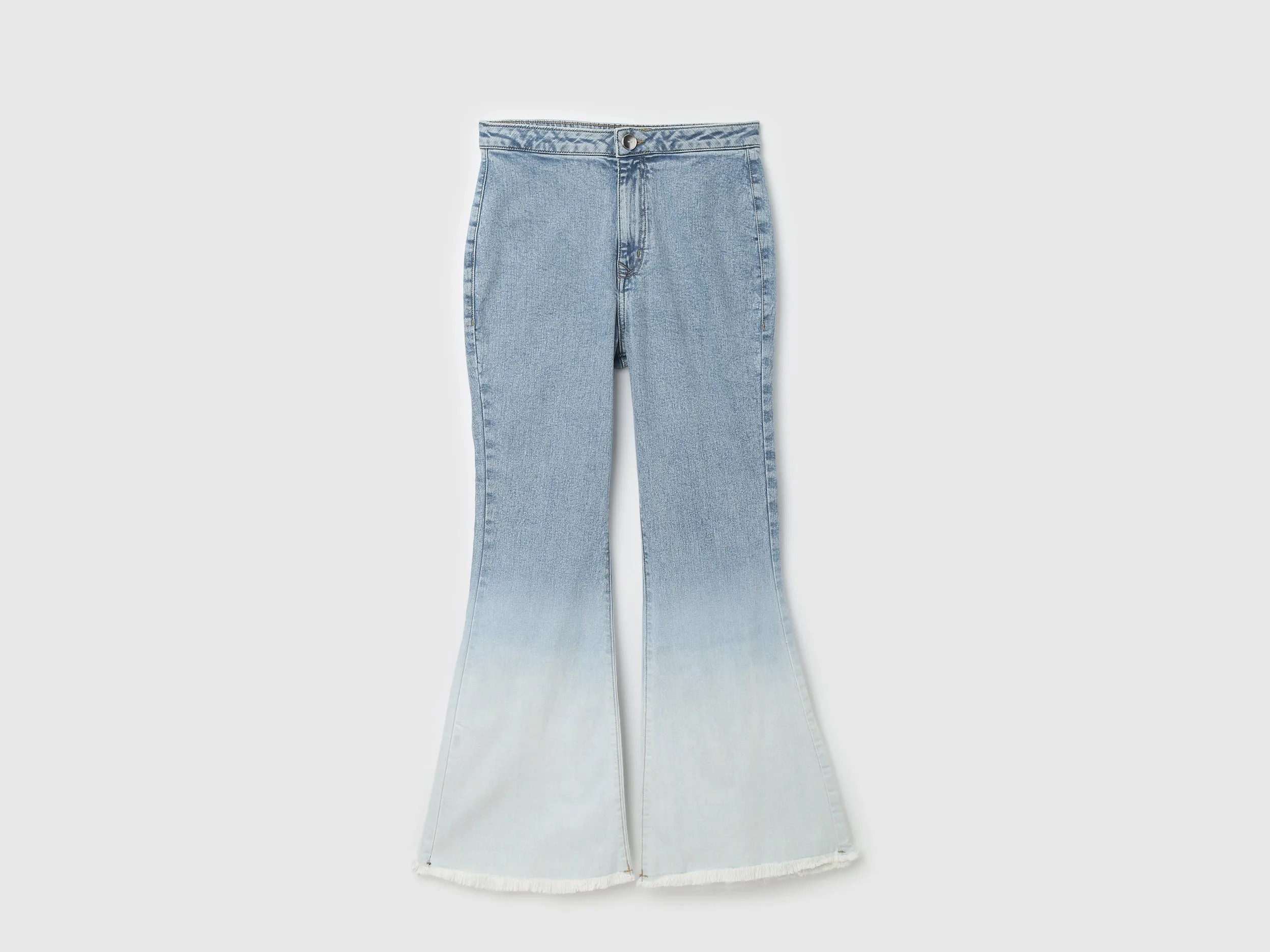 Women Ombre Bootleg Jeans