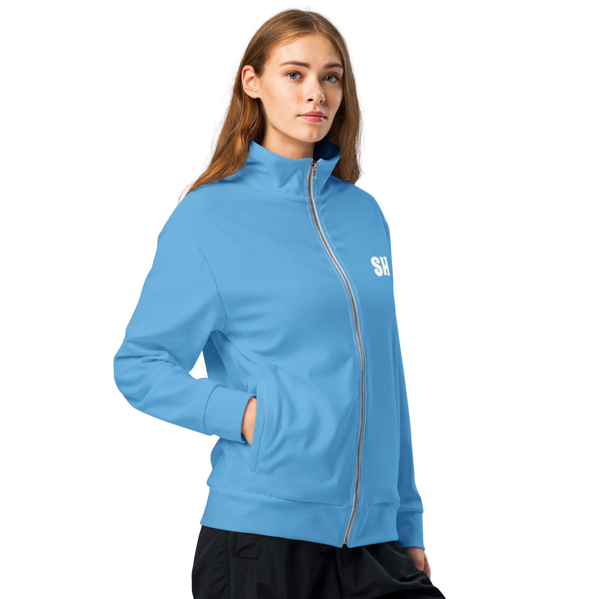 Women track jacket - Ocean Blue