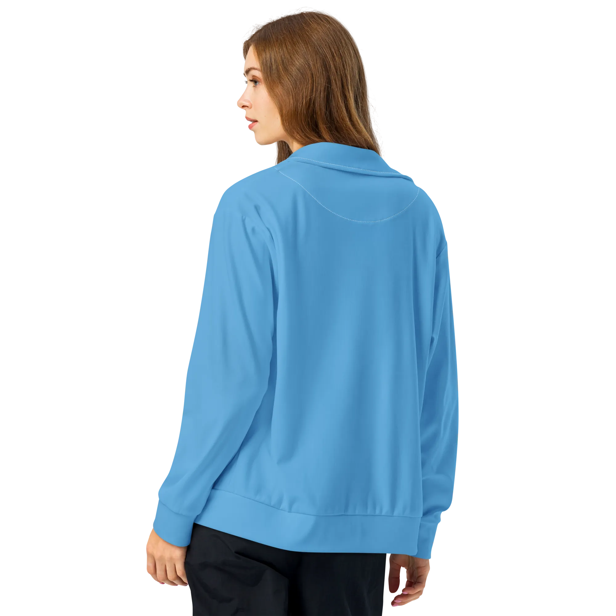 Women track jacket - Ocean Blue